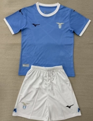 2526 Lazio Home kids soccer jersey